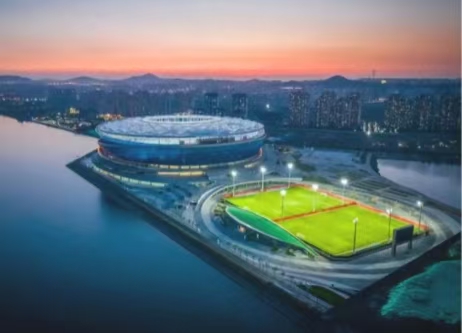 大連梭魚(yú)灣專(zhuān)業(yè)足球場(chǎng)